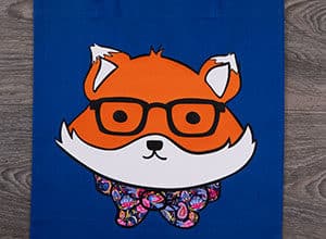 Image depicting some of the the downloadable cut file Dapper Fox