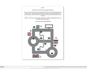 An image showing the first page of the cut file