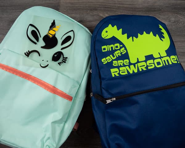 A picture showing the supplies needed- a backpack and ThermoFlex Turbo.